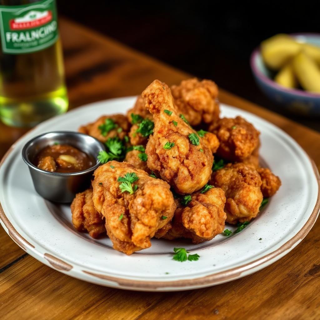 Frango a passarinho sem osso (400g)